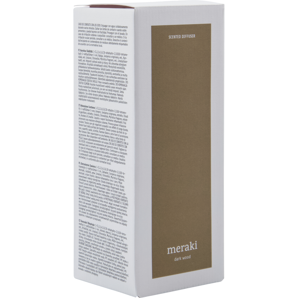 Dark Wood Reed Diffuser - Meraki Home Fragrance