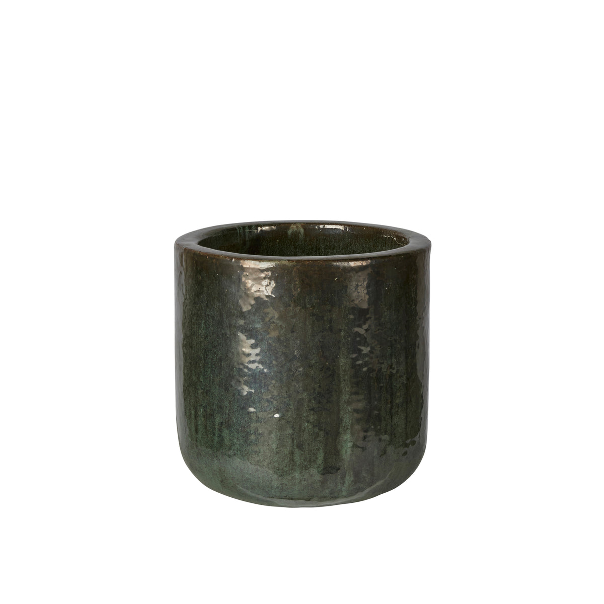 Jade Green Ceramic Planters – Ella by Wikholmform (Set or Individual)