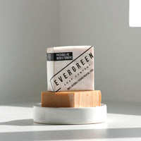 Natural Soap – Patchouli, Ho Wood & Turmeric 105g / 52g by Evergreen