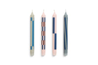 Pattern Candles by HAY, Packs of 4