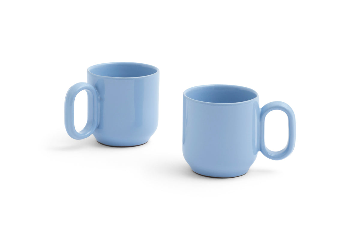 Barro Cups in Set of 2 from HAY in Natural, Pink, Light Blue