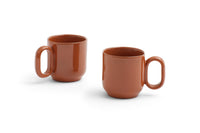 Barro Cups in Set of 2 from HAY in Natural, Pink, Light Blue