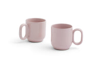 Barro Cups in Set of 2 from HAY in Natural, Pink, Light Blue
