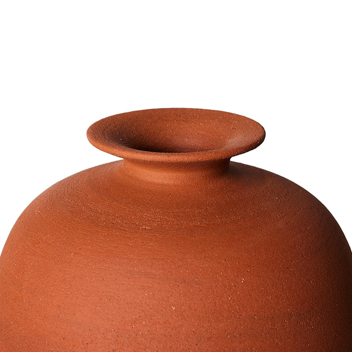 Objects Handmade Terracotta Vase by HKLIVING
