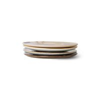 the 4 saucers stacked together