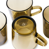 Coffee Cups Mud Brown (set of 4)