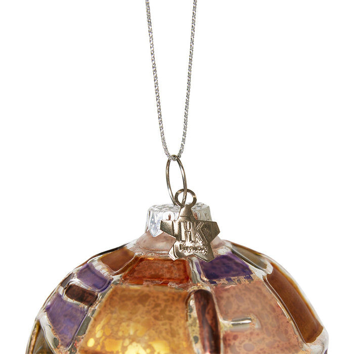 Glass Christmas Ornaments: Brutalist Baubles by HKLIVING