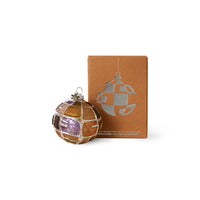 Glass Christmas Ornaments: Brutalist Baubles by HKLIVING