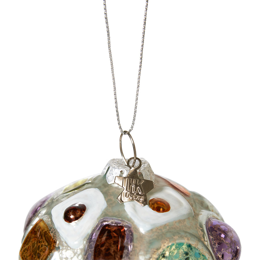 Glass Christmas Ornaments: Jewel Round by HKLIVING