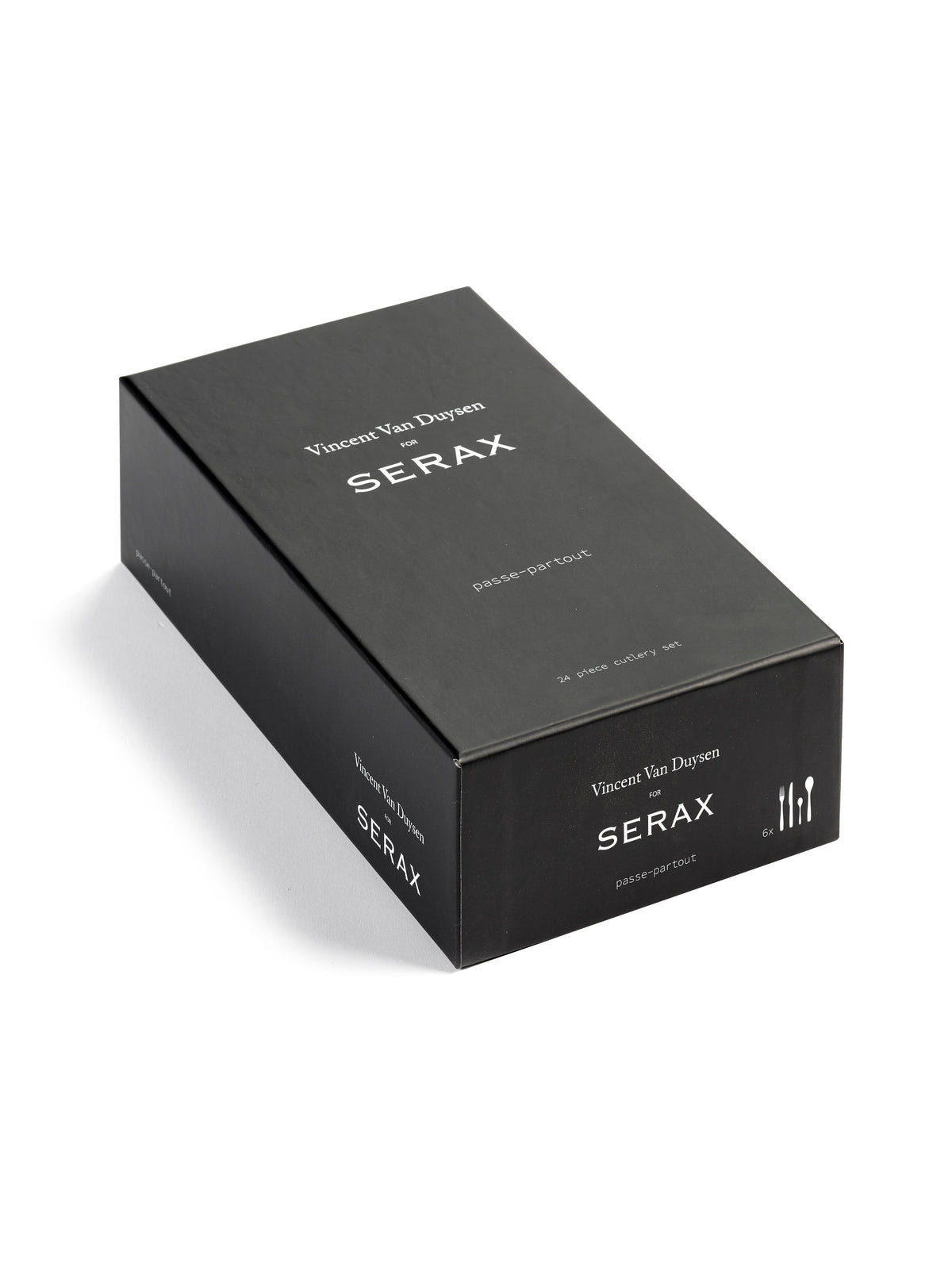 Gift Boxed Cutlery Set - 24 Pieces by Serax, Designed by Vincent Van Duysen