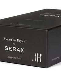 Gift Boxed Cutlery Set - 24 Pieces by Serax, Designed by Vincent Van Duysen
