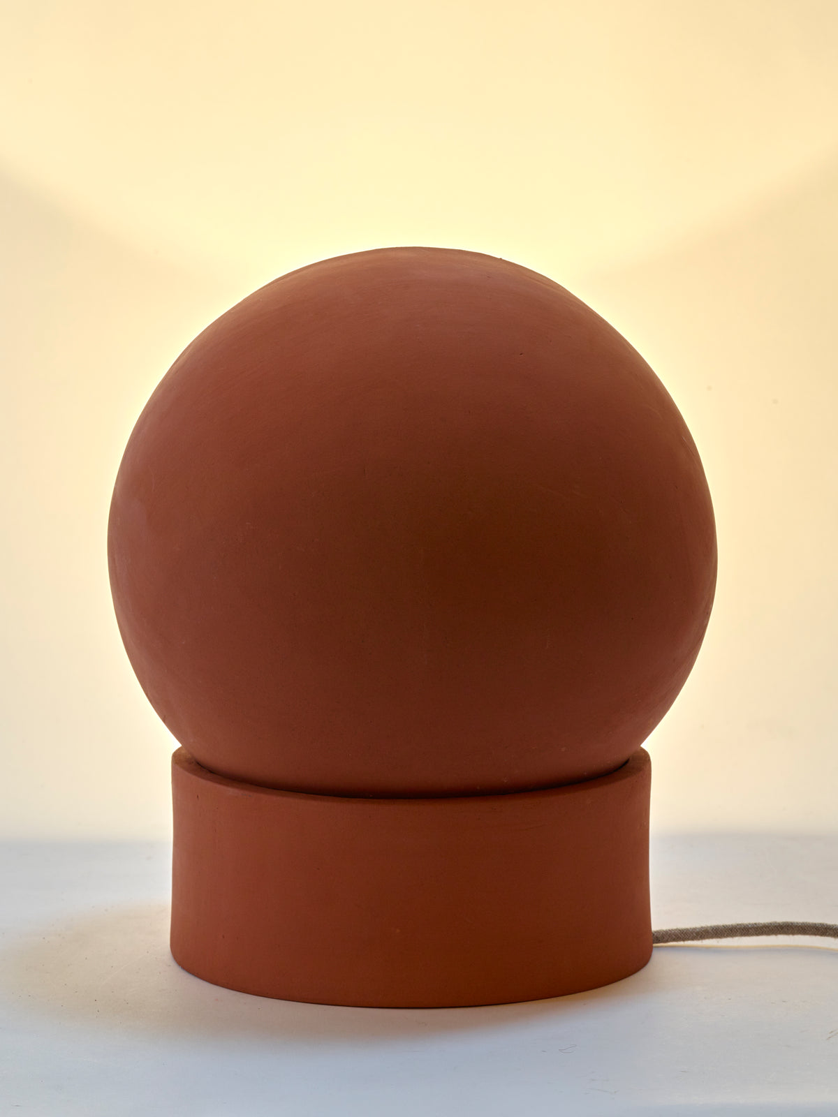 Standing Lamp Terra Low by Serax - Terracotta