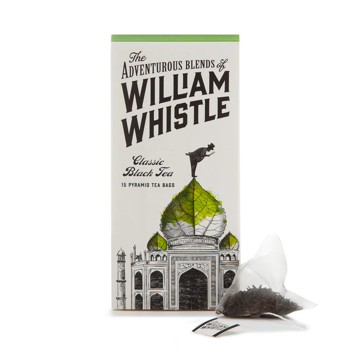 Classic English Breakfast Tea by William Whistle – 15 Hand-Blended Teabags