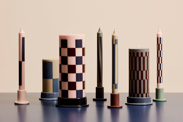 Pattern Candles by HAY, Packs of 4