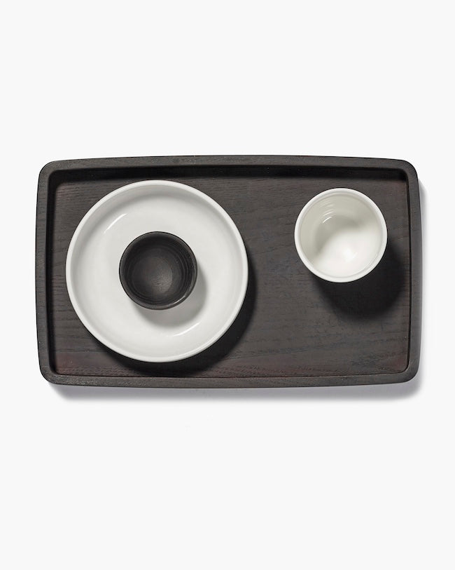 Coaster Rectangular  Ash Black
