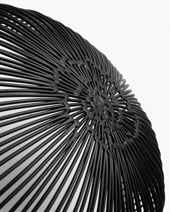 Wire Basket Oval Black by Serax