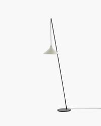 Seam Floor Lamp Black-White by Serax - Artistic Steel and Porcelain Design by Seppe Van Heusden