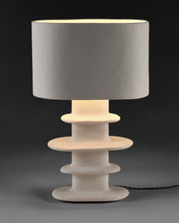 Table Lamp 03 White Earth by Serax - Handcrafted Papier-Maché