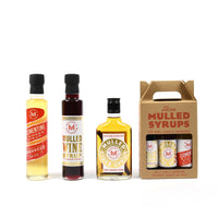 Three Mini Mulled Syrups Handmade Mulled Syrup Trio by Makers & Merchants – Set of 3