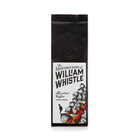 Hazelnut coffee in black packaging from William Whistle, available at North Home