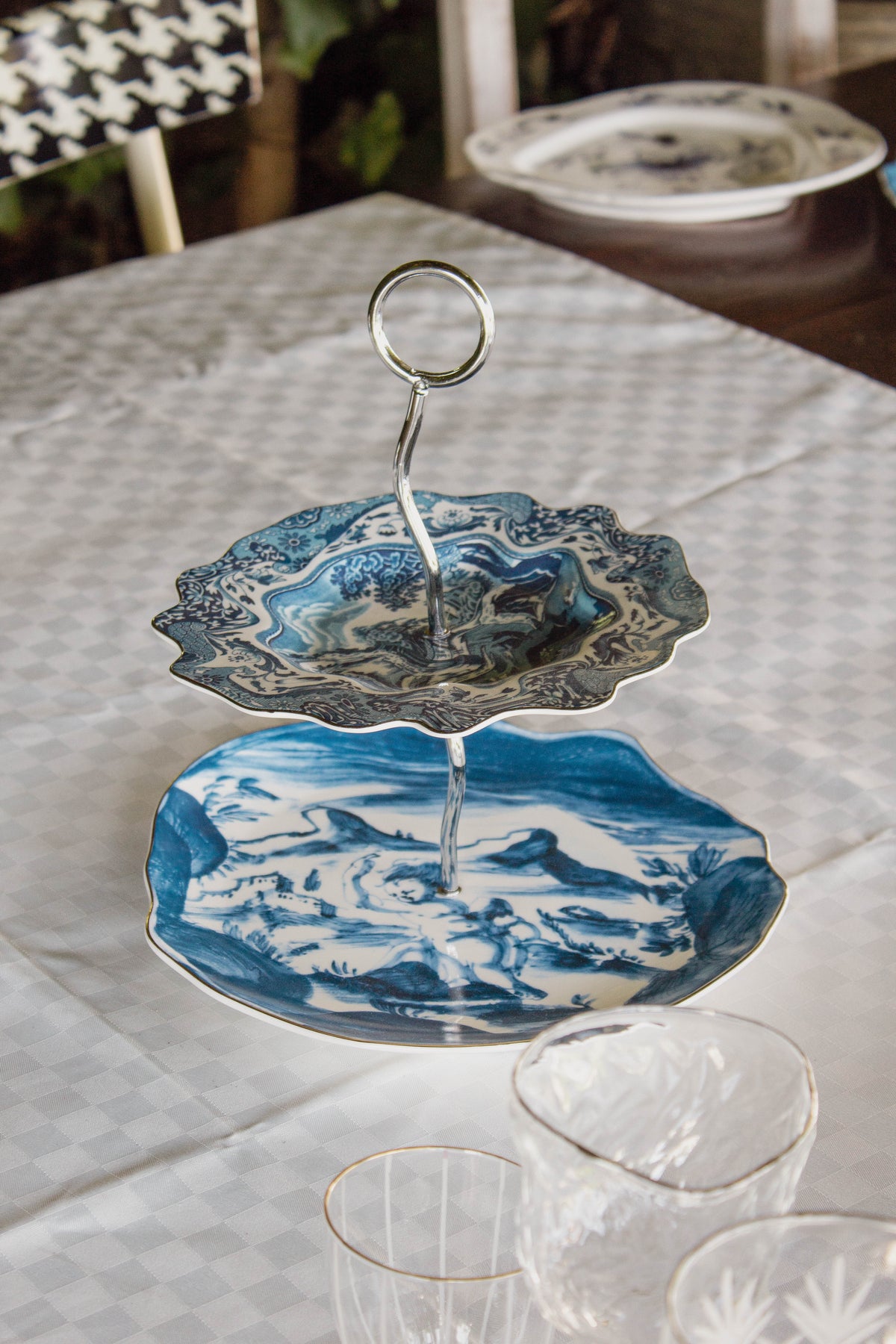 Cake Stand by Seletti Classics on Acid - Statement Porcelain Dessert Display