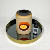 nightshade essential oil by ash and ember in an oil burner