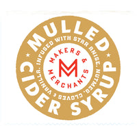 Three Mini Mulled Syrups Handmade Mulled Syrup Trio by Makers & Merchants – Set of 3