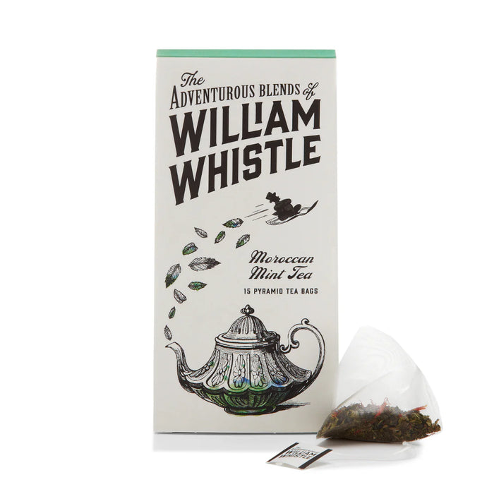 Refreshing green mint tea blend with exotic safflower petals