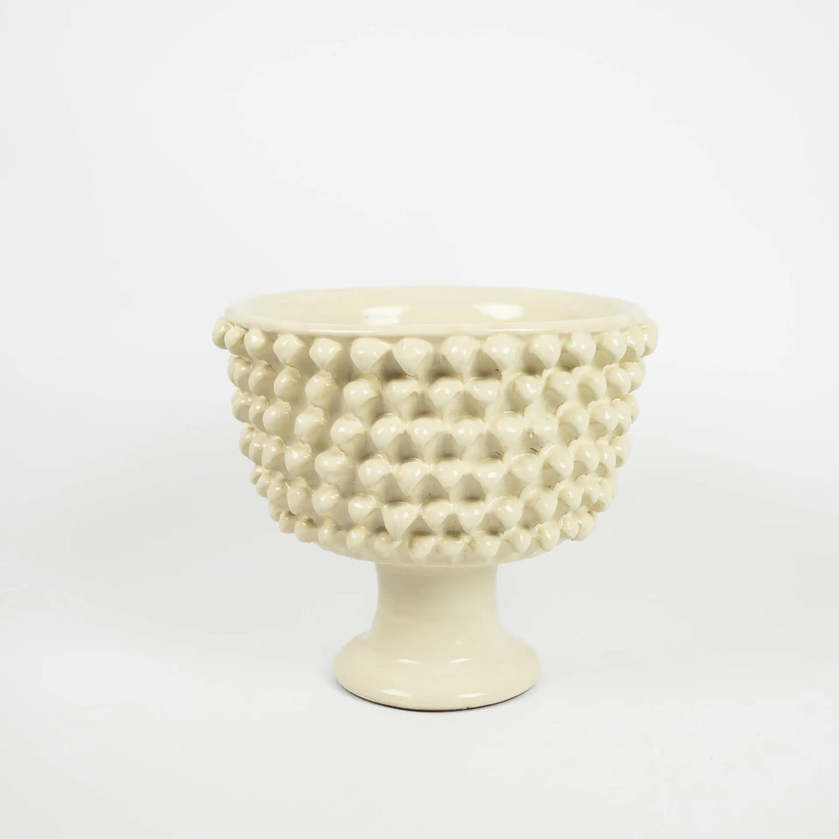 Solanto Decoration Beige - Handmade Ceramic Bowl in Two Sizes