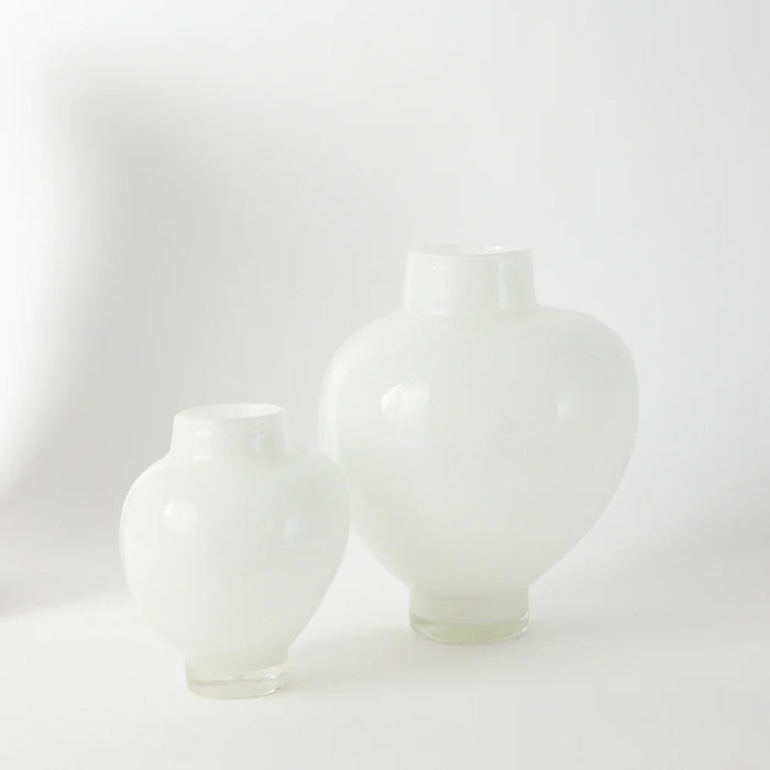 Mila Small Vase White