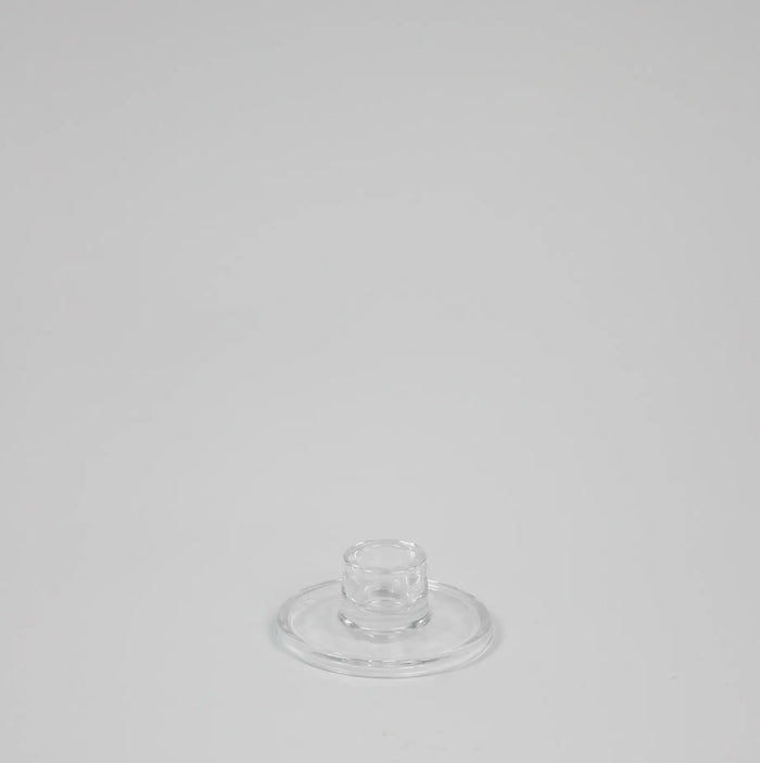 Clear Glass Candle Holder - Isabella by Olsson & Jensen