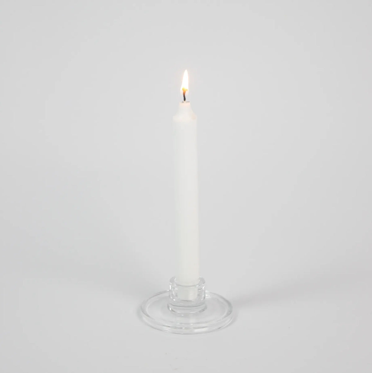Clear Glass Candle Holder - Isabella by Olsson & Jensen