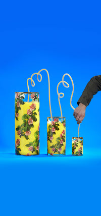 Seletti x TOILETPAPER Cylindrical Glass Vase - Small, Medium & Large