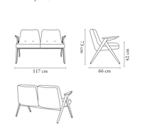 366 2-Seater & 3 Seater, Handmade by 366 Concept