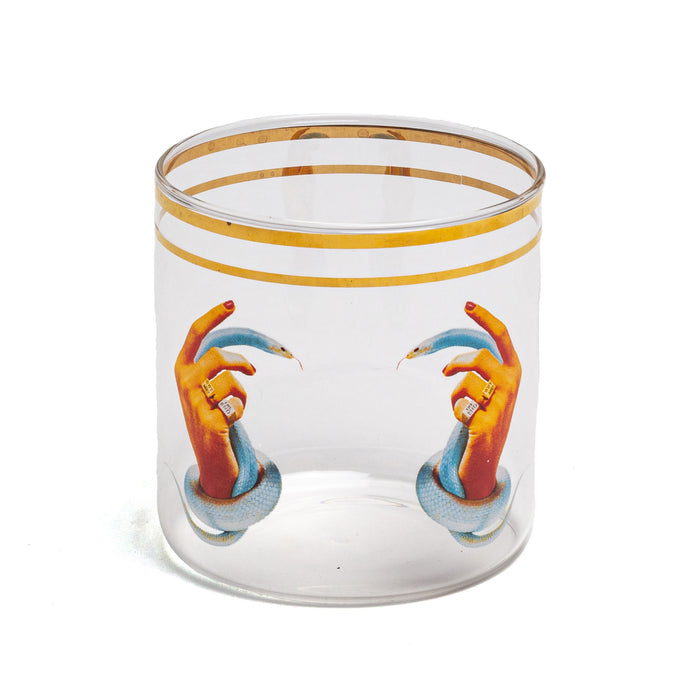 Seletti x TOILETPAPER Glass Water Collection - Surreal Pop Art for Your Table