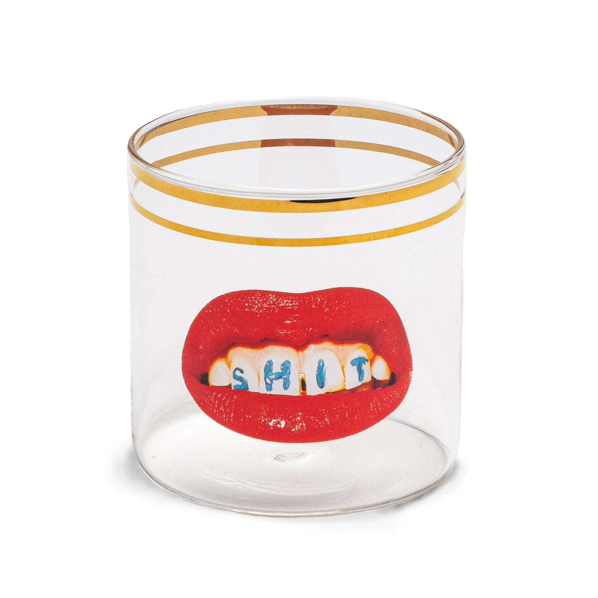 Seletti x TOILETPAPER Glass Water Collection - Surreal Pop Art for Your Table