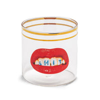 Seletti x TOILETPAPER Glass Water Collection - Surreal Pop Art for Your Table