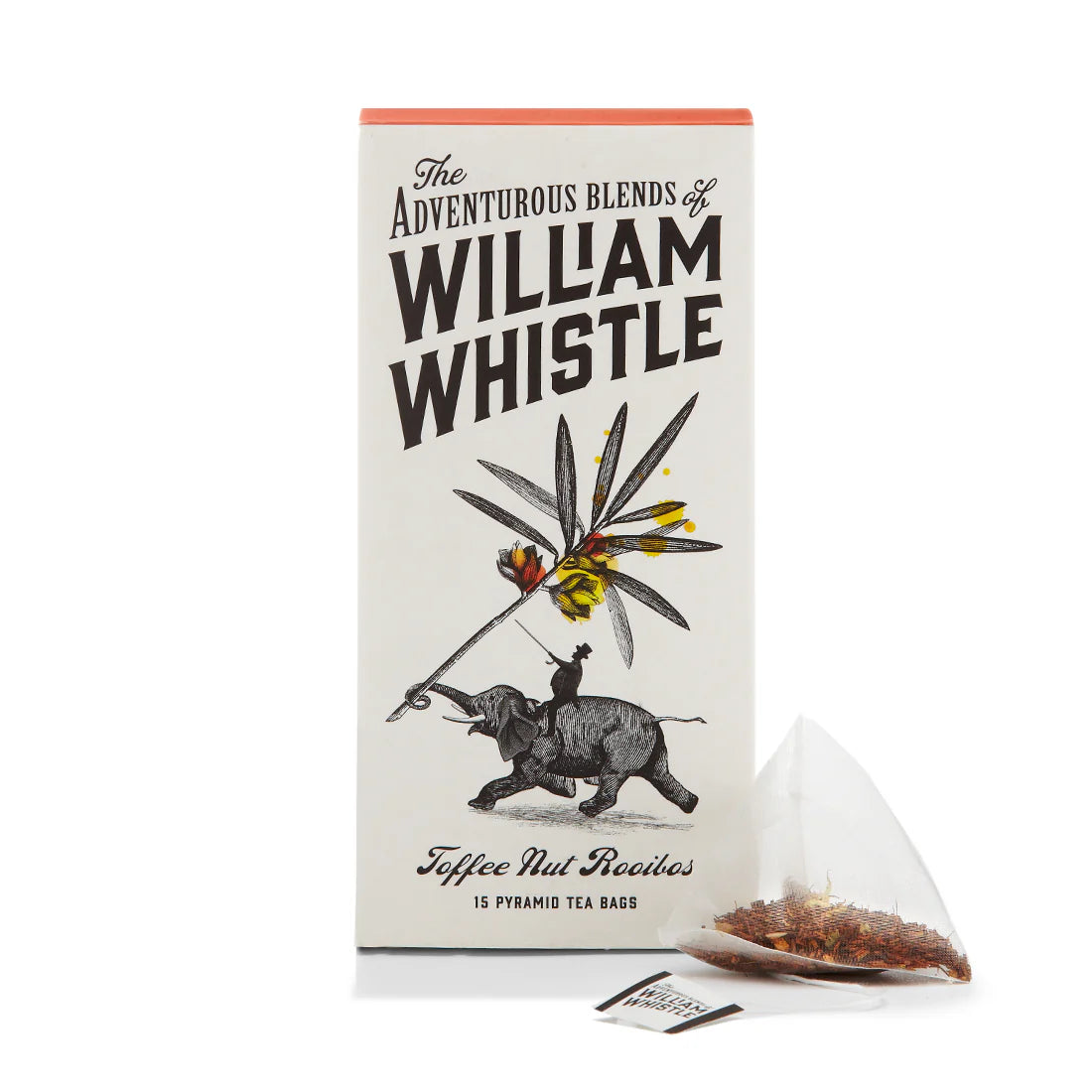 Sweet rooibos blend with almond, caramel and flowers by William Whistle