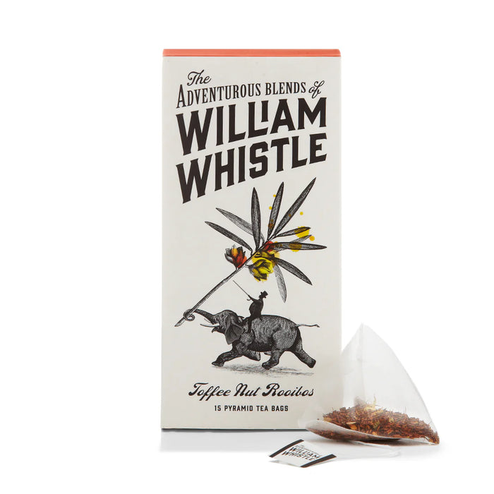 Sweet rooibos blend with almond, caramel and flowers by William Whistle