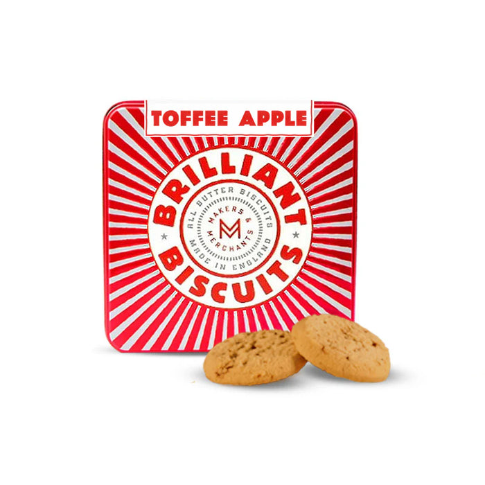 Handmade Toffee Apple Biscuits in a Tin by Makers & Merchants