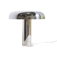 Mushroom Table Lamp Chrome by HKLIVING