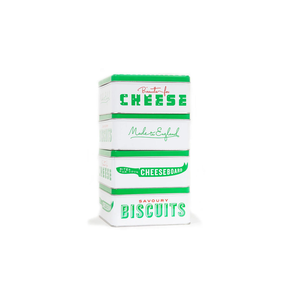 Handmade Biscuits for Cheese in a Tin by Makers & Merchants – Rich Parmesan & Cornish Seaweed
