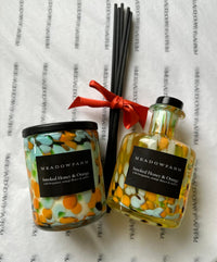 North Home Meadowfarm candle – smoky orange and resin fragrance
