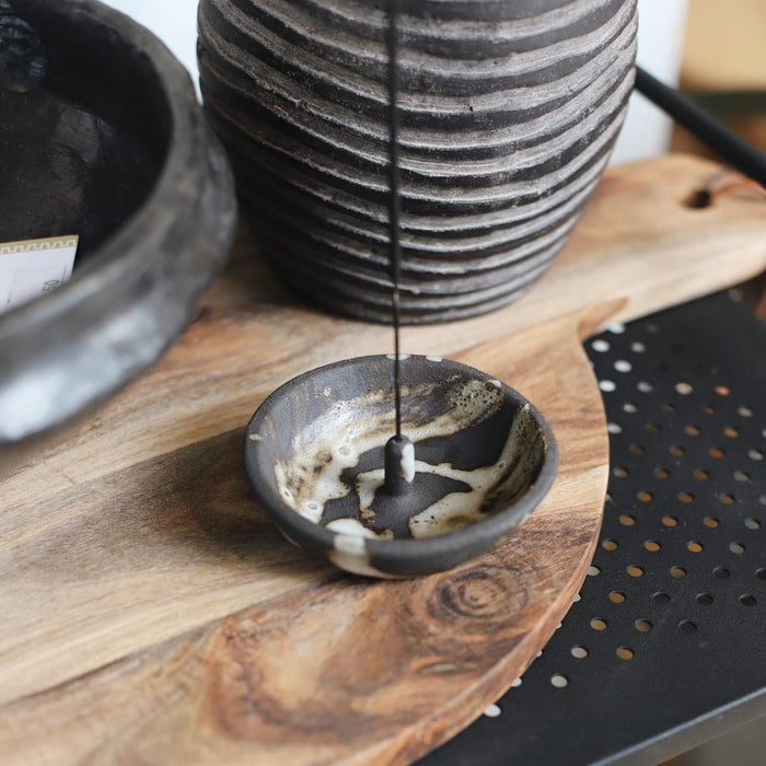 locally handmade wisp incense holder
