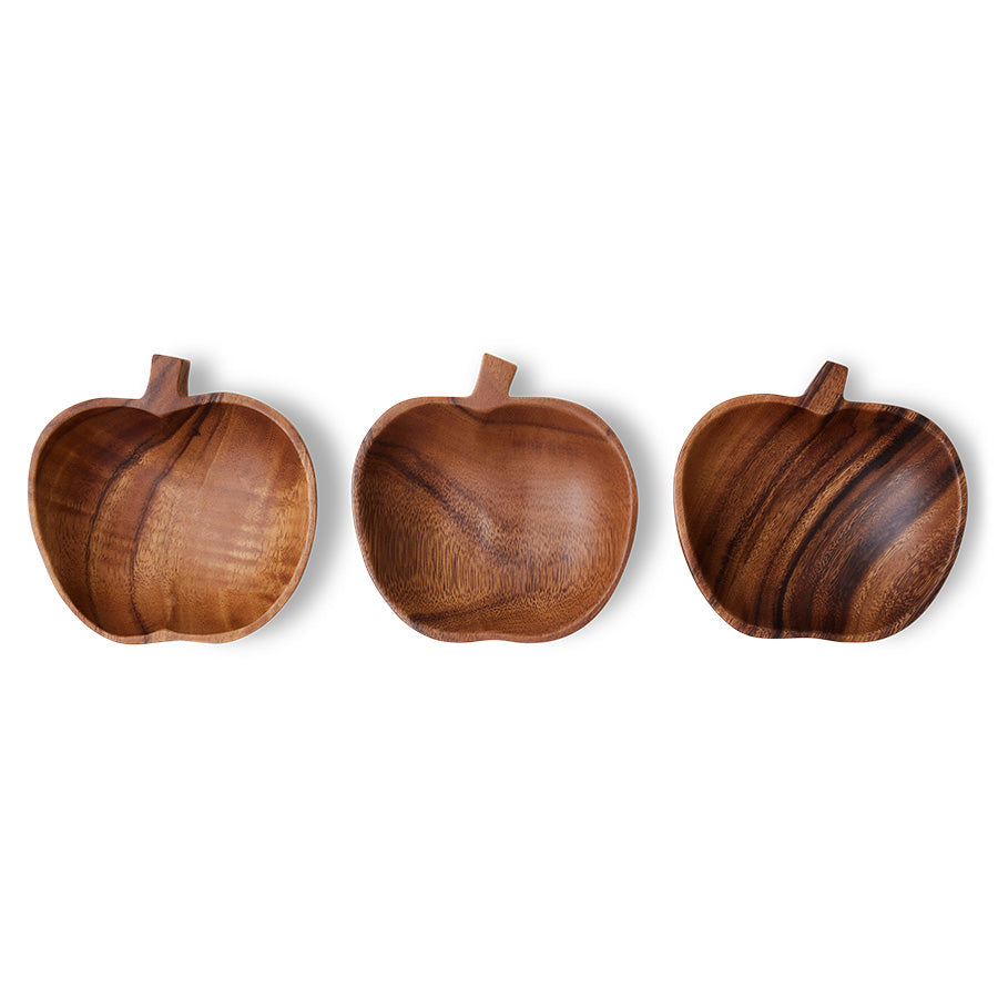 Acacia Bowl, Apple Shaped, HKLIVING