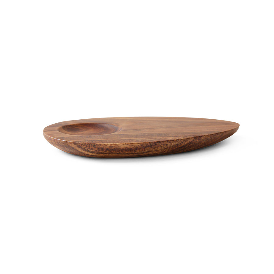 Acacia Serving Platter, Avocado Shaped, HKLIVING