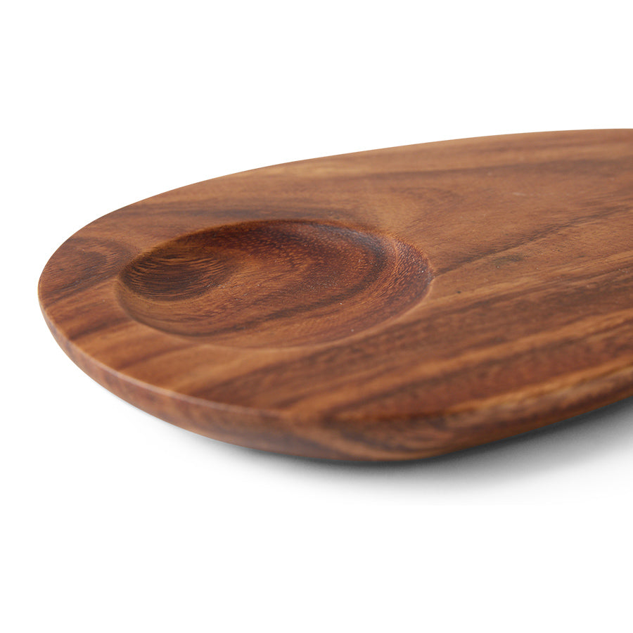 Acacia Serving Platter, Avocado Shaped, HKLIVING