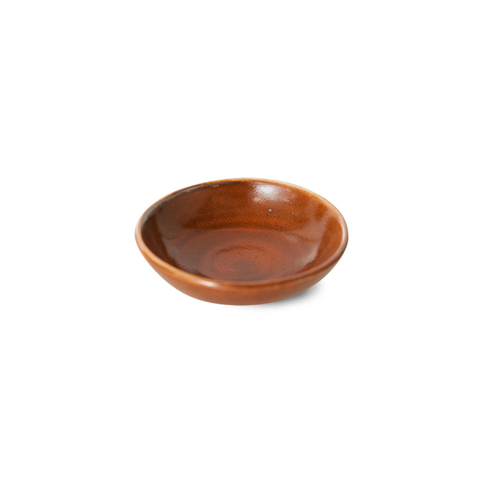 Small Dish, Chef Ceramics, Burned Orange by HKLIVING