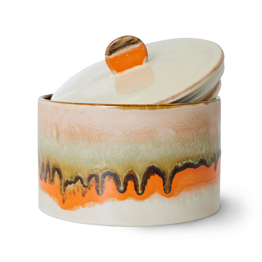 HKLIVING 70s Cookie Jar, Burst