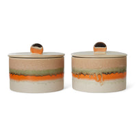 HKLIVING 70s Cookie Jar, Burst